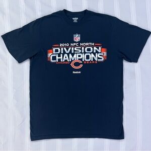 Vintage Men’s Reebok Chicago Bears 2010 Divisional Champions T-Shirt (Size XL)